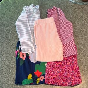 Tea Collection Pink and Blue Kids Matching Set